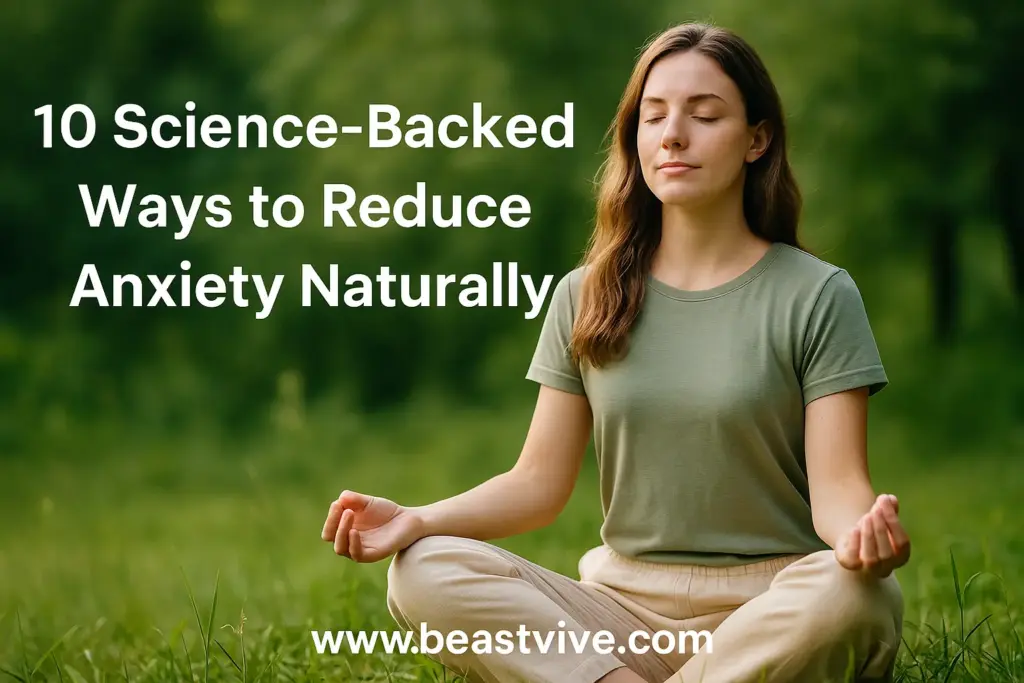 10 Science-Backed Ways to Reduce Anxiety Naturally