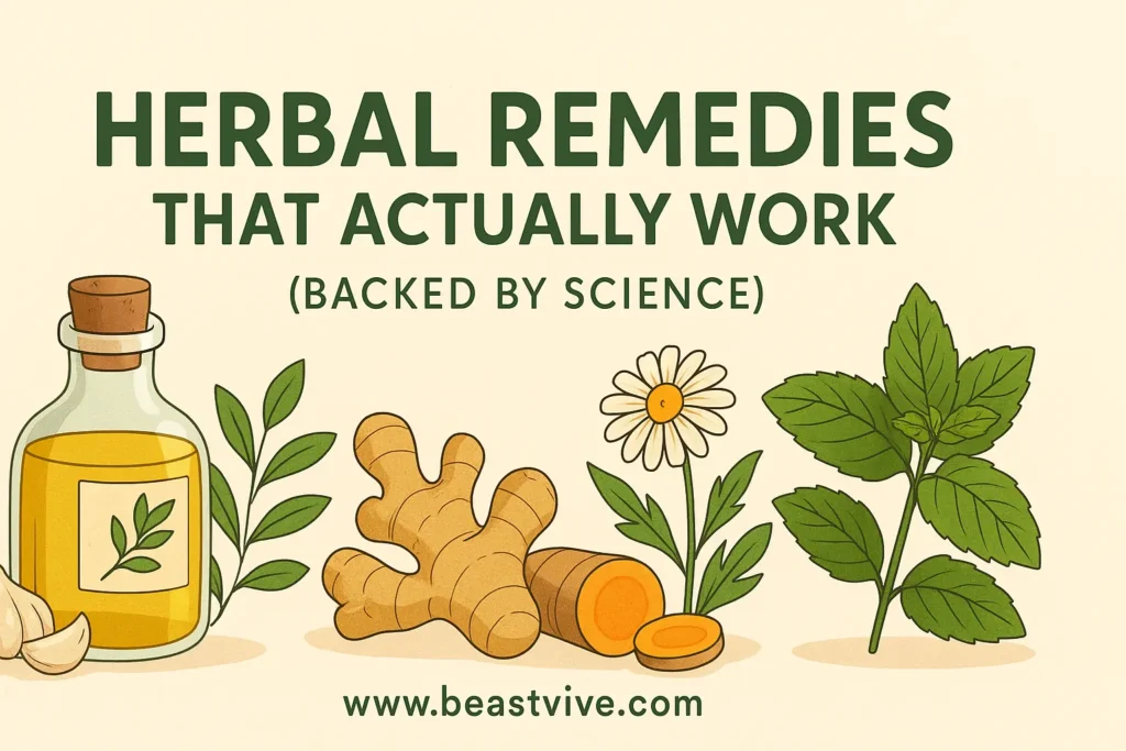 Herbal Remedies That Actually Work (Backed by Science)