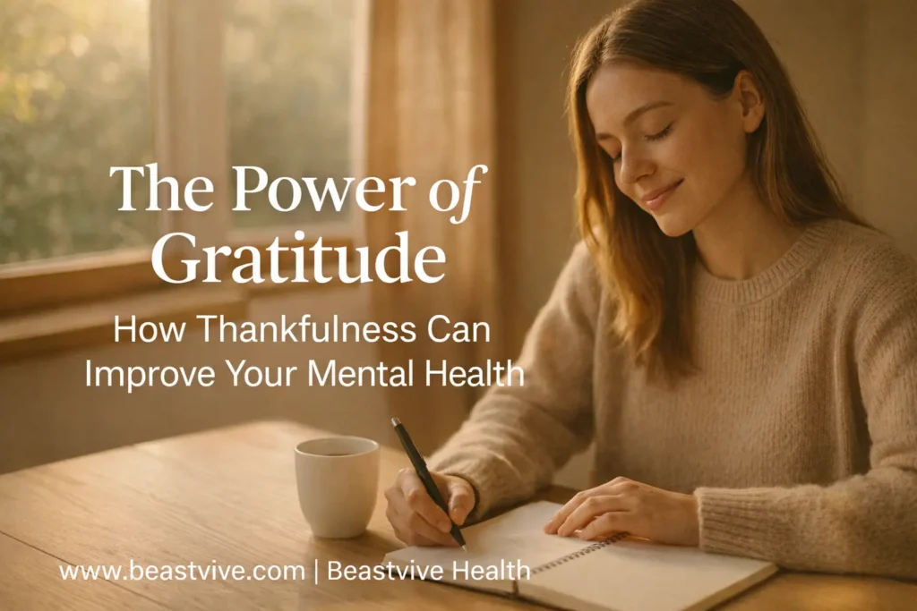 The Power of Gratitude: How Thankfulness Can Improve Your Mental Health